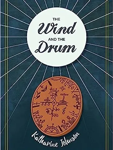 A book cover with the title of the wind and the drum.